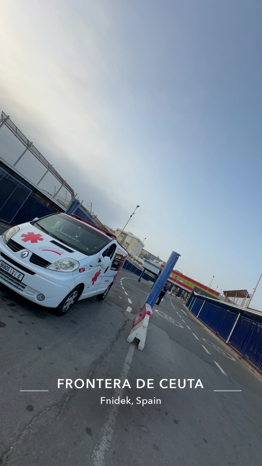 Frontera de Ceuta Fnideq